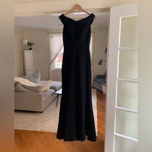 Black formal sherri hill dress